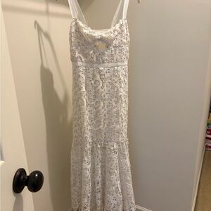 SAYLOR White Lace Dress
